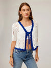 Fifteen Twenty Crochet Tie Top