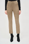 Joseph Ribkoff Sueded Flare High-rise Pant