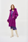 Joseph Ribkoff - Faux Fur Sweater Coat