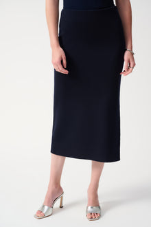  Joseph Ribkoff Sweater Knit Midi Skirt