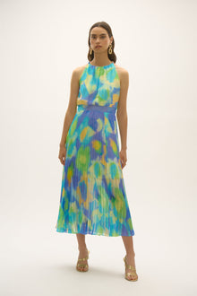  Joseph Ribkoff Abstract Maxi Dress