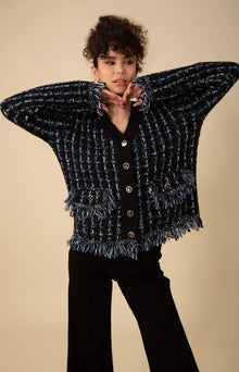  Hale Bob Boucle Cardigan