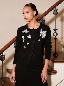  Fifteen Twenty - Embroidered Cardigan