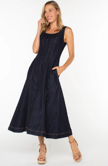  Liverpool LA - Denim Midi Dress