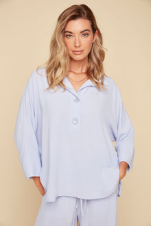  Renuar Tunic Blouse - Bluebell